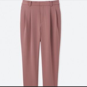 Uniqlo dusty rose joggers